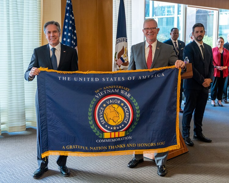 The Honorable Antony J. Blinken, Secretary of State